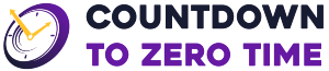 Countdown To Zero Time